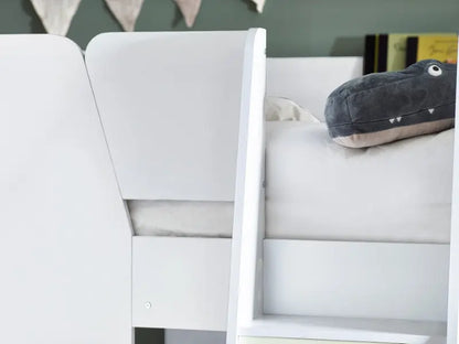 Parsec Bunk Bed All White Luxepalace