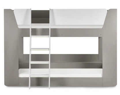 Parsec Bunk Bed Taupe & White Luxepalace
