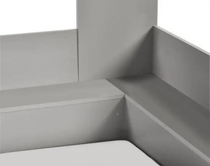 Parsec Bunk Bed Taupe & White Luxepalace