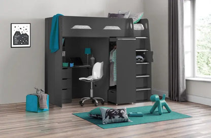 Pegasus Highsleeper - Anthracite Luxepalace