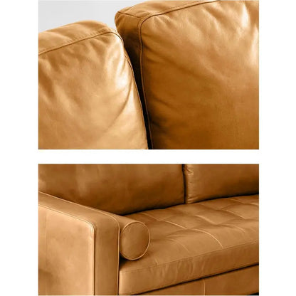 Porto Two Seater Sofa, Real Leather Luxepalace.co.uk