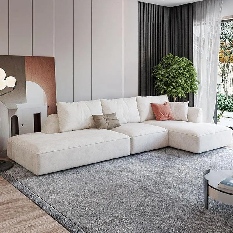 R77 Dexter Two Seater Corner Sofa, Leathaire Luxepalace.co.uk