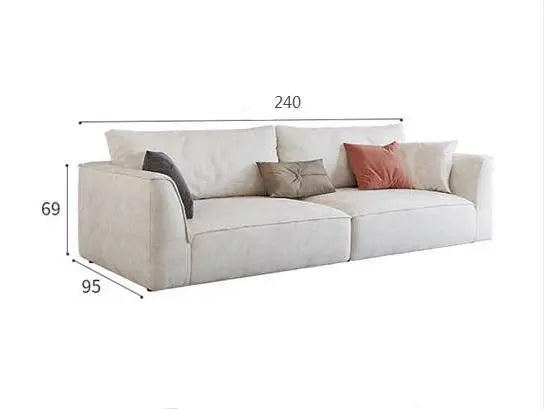 R77 Dexter Two Seater Corner Sofa, Leathaire Luxepalace.co.uk