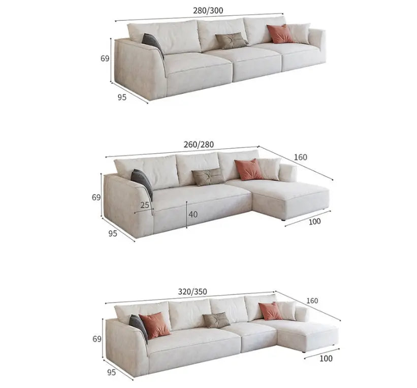 R77 Dexter Two Seater Corner Sofa, Leathaire Luxepalace.co.uk
