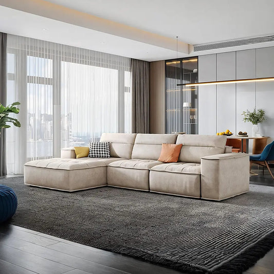 R97 Lou Two Seater, Three Seater, Four Seater, Five Seater Sofa, Corner Sofa, Leathaire Luxepalace.co.uk