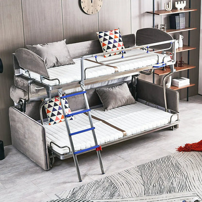 Ramos Two Seater, Three Seater Bunk Bed, Flannelette Luxepalace.co.uk