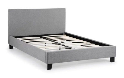 Rialto 150cm King Bed  Light Grey Luxepalace