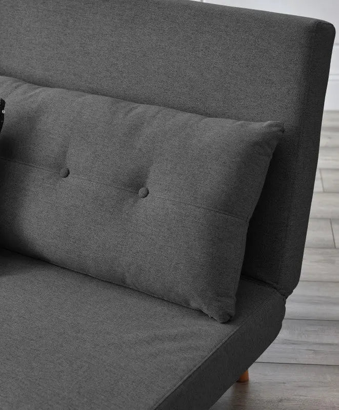 Rowan Single Sofabed - Mid Grey Luxepalace