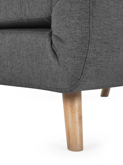 Rowan Single Sofabed - Mid Grey Luxepalace