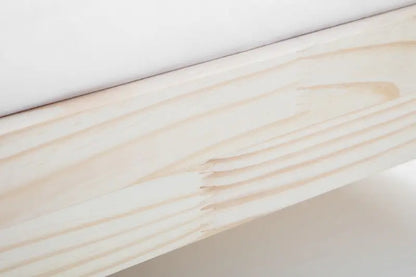 Sami 135cm Double Bed - Unfinished Pine Luxepalace