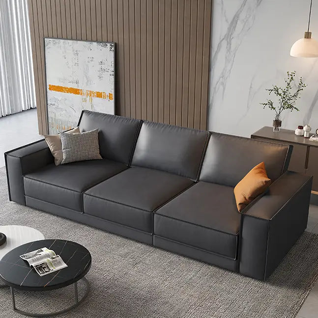 Slan Two Seater Sofa, Three Seater Sofa - Black Luxepalace.co.uk