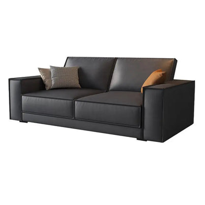 Slan Two Seater Sofa, Three Seater Sofa - Black Luxepalace.co.uk