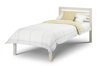 Slocum 90cm Bed Stone White Luxepalace
