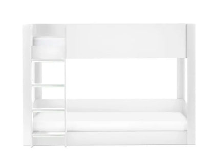 Solomon Bunk Bed -  All White Luxepalace