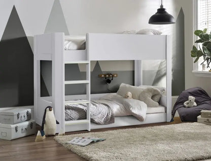 Solomon Bunk Bed -  All White Luxepalace