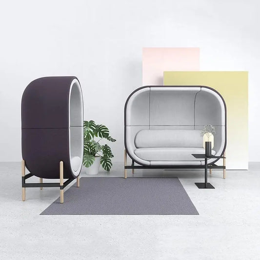 Space Egg Shape Two Seater Sofa, Single Seater Luxepalace.co.uk