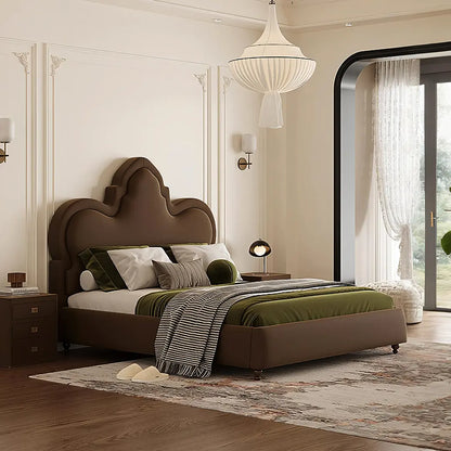 Thalia Wingback King Size Bed, Double Bed Luxepalace.co.uk