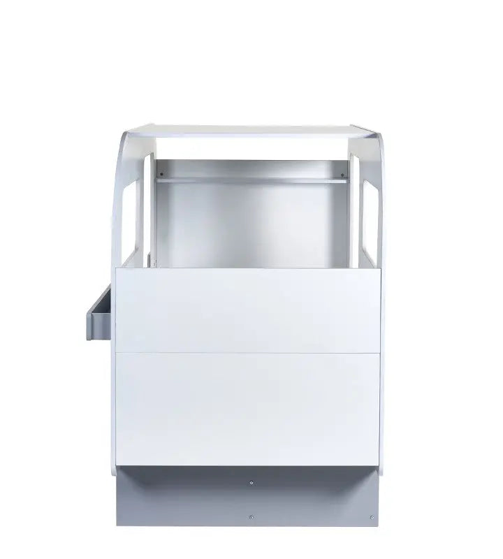 Tourer Caravan Bed - Vapor Grey And White Luxepalace