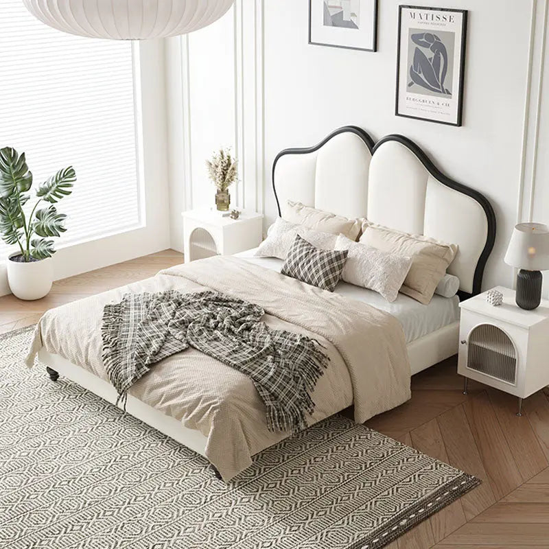 Tracy Cream King Size / Super King Size Bed, Cream Luxepalace.co.uk