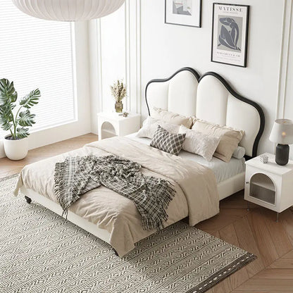 Tracy Cream King Size / Super King Size Bed, Cream Luxepalace.co.uk