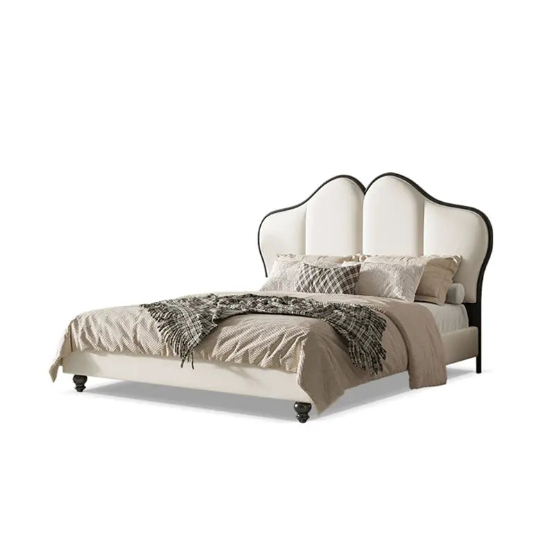 Tracy Cream King Size / Super King Size Bed, Cream Luxepalace.co.uk