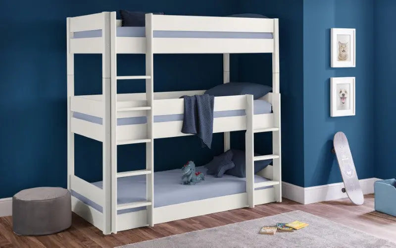 Trio Bunk - Surf White Luxepalace