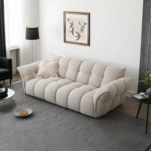 Tristin Two Seater, Three Seater Sofa, Boucle Luxepalace.co.uk