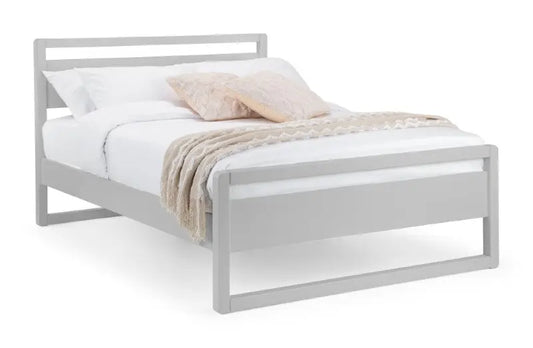 Venice 135cm Double Bed - Dove Grey Luxepalace