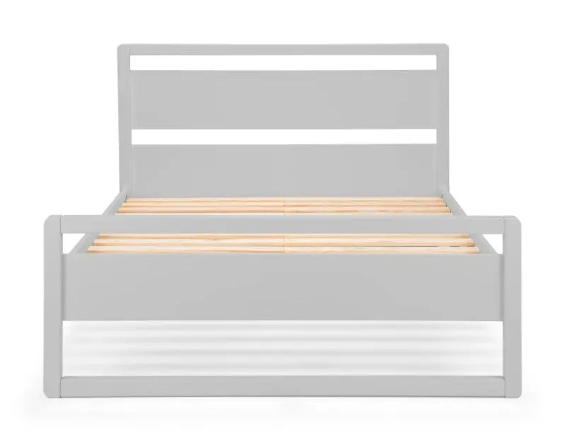 Venice 135cm Double Bed - Dove Grey Luxepalace