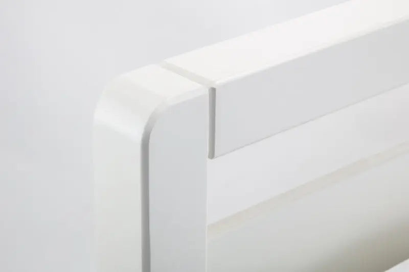 Venice 135cm Double Bed - Surf White Luxepalace