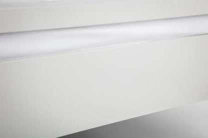Venice 90cm Single Bed - Surf White Luxepalace