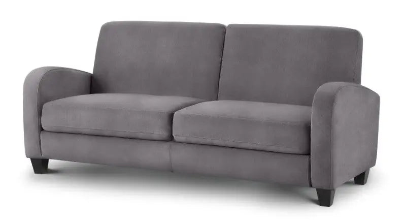 Vivo 3 Seater Sofa In Dusk Grey Chenille Luxepalace