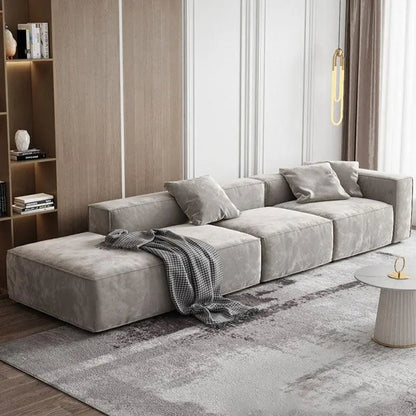 Yetta Three Seater, Four Seater Sofa, Corner Sofa, Grey Velvet Luxepalace.co.uk