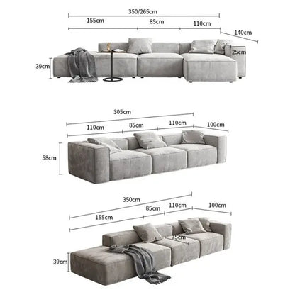 Yetta Three Seater, Four Seater Sofa, Corner Sofa, Grey Velvet Luxepalace.co.uk