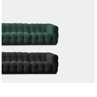 Zobah Two Seater, Three Seater Sofa, Grey Boucle Luxepalace.co.uk