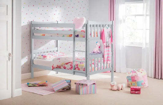 Zodiac Bunk Bed - Grey Luxepalace