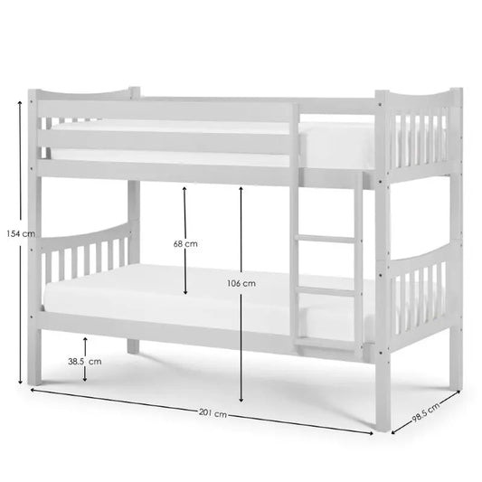 Zodiac Bunk Bed - Grey Luxepalace